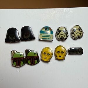 Star Wars Character Stud Earrings Bundle